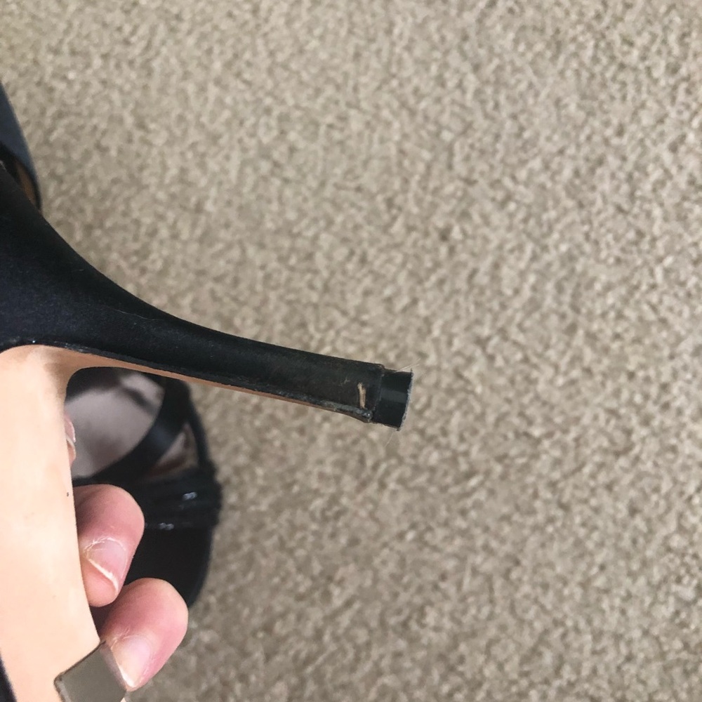 Badgley Mischka Ryanne Evening Shoes Sz 8 - Picture 6 of 8